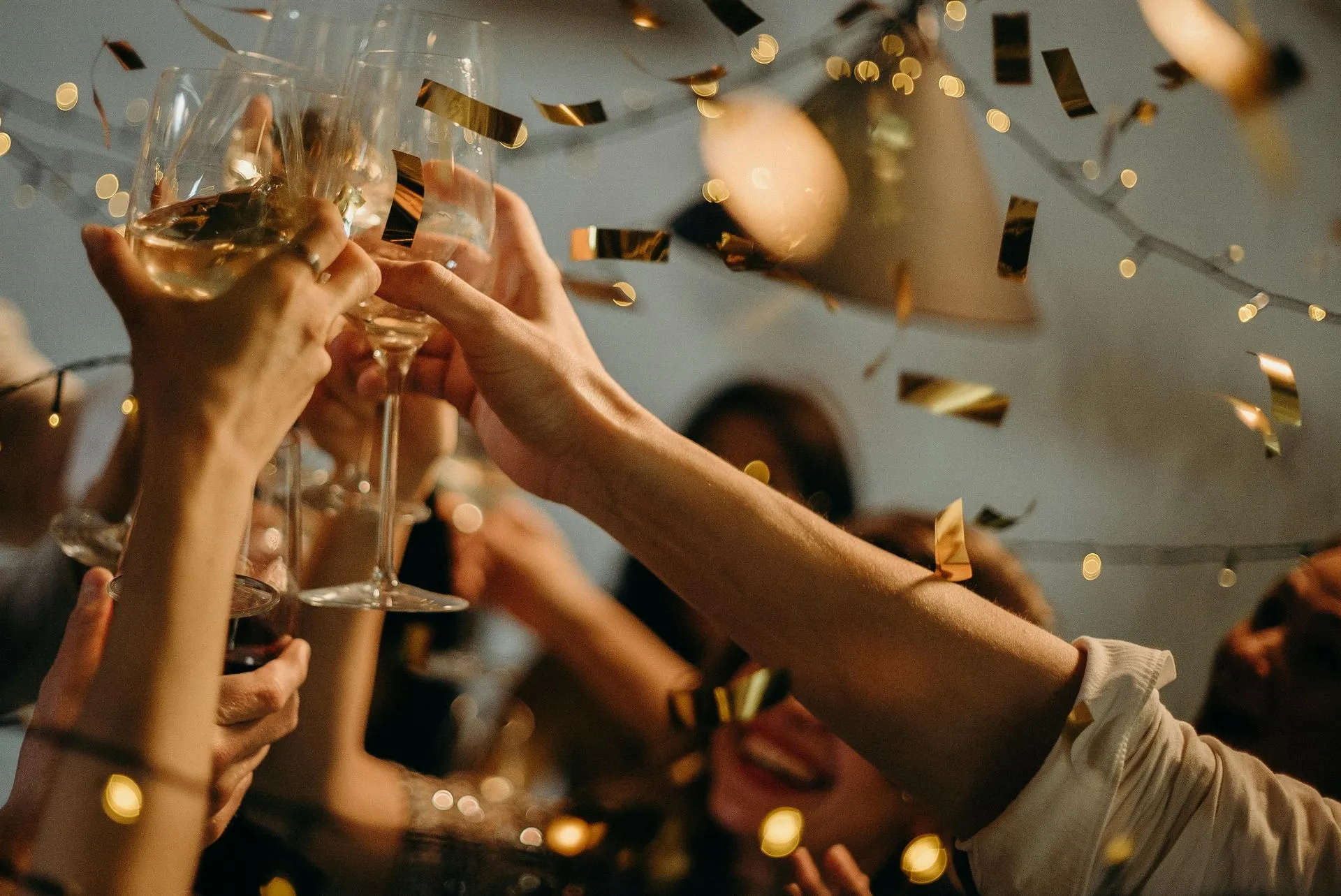 Champagne glasses